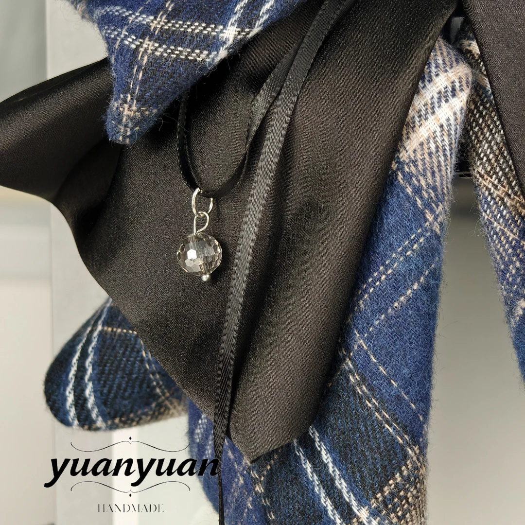 yuanyuan早秋新款韩版韩式马尾抓夹学院风女休闲风发夹复古发饰