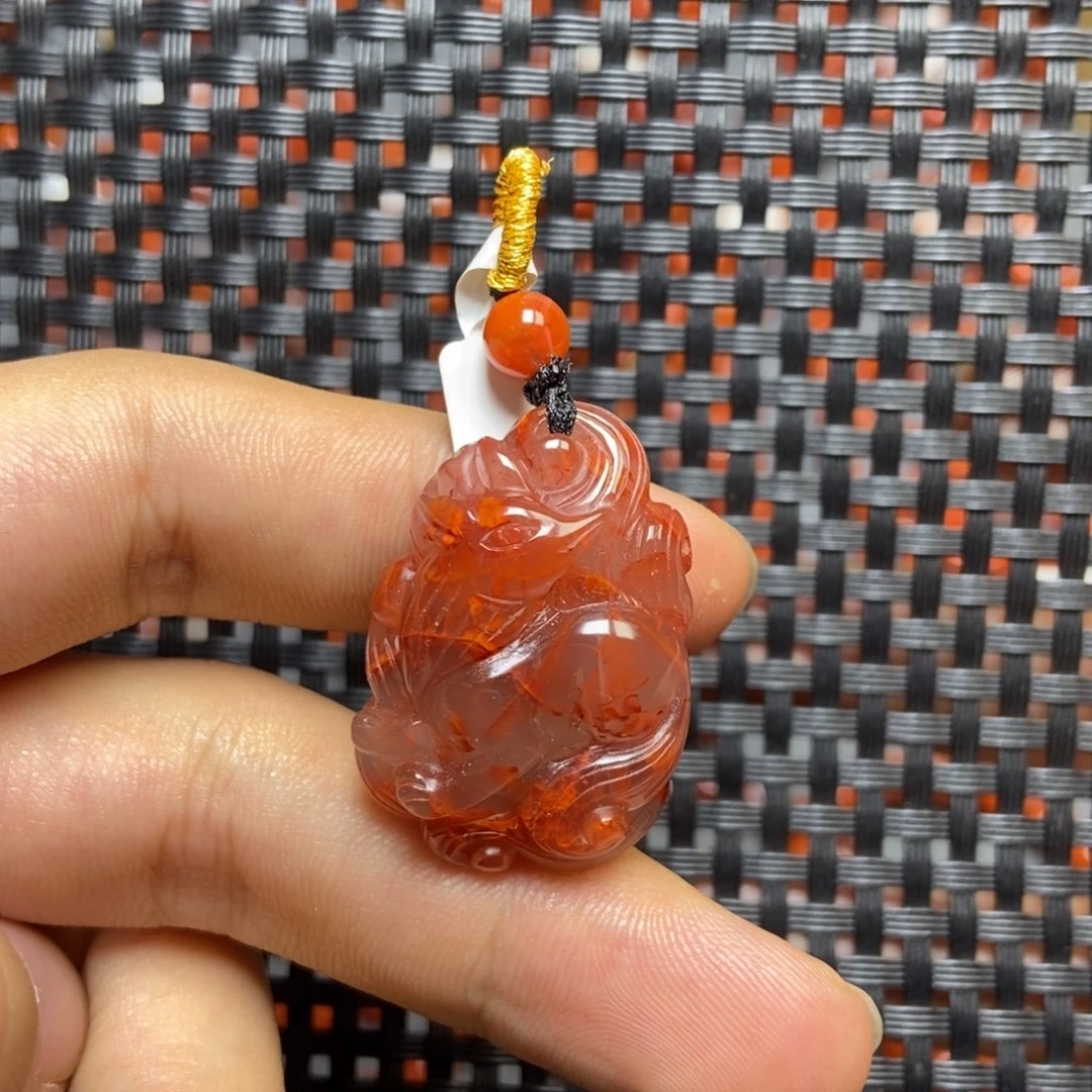 吊坠(不含链)未镶嵌南红玛瑙