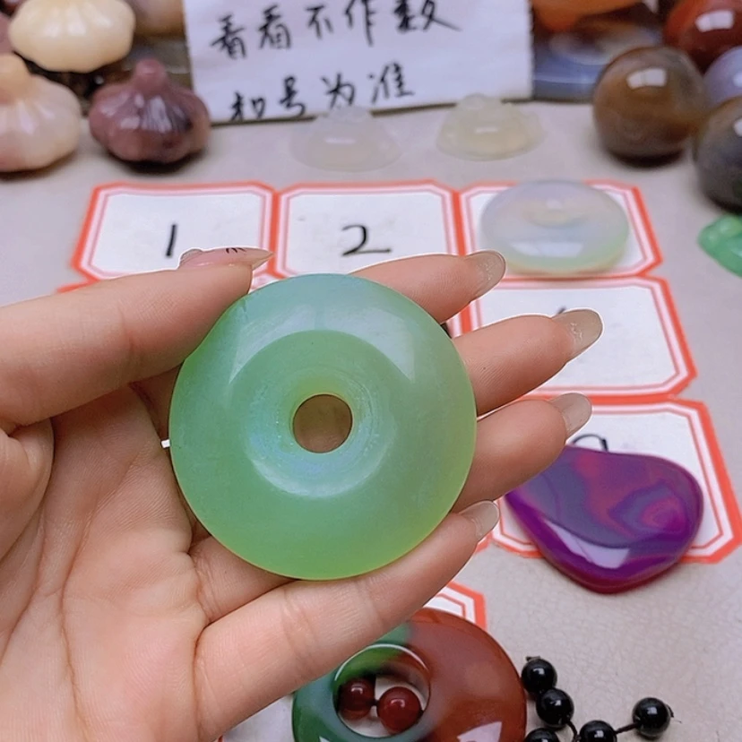 【闪购商品】未镶嵌玛瑙/玉髓珠宝半成品开***叔