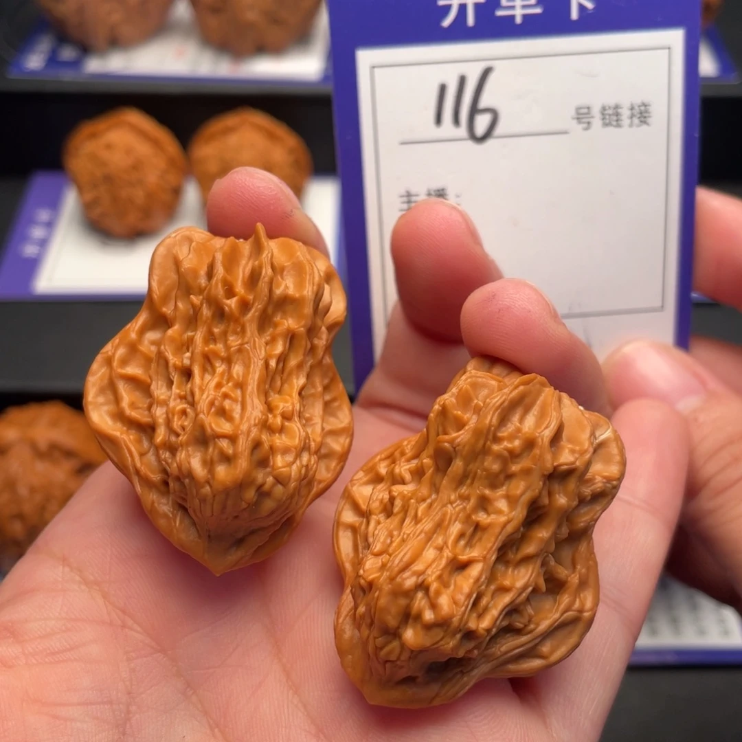 把件文玩核桃报喜鸟