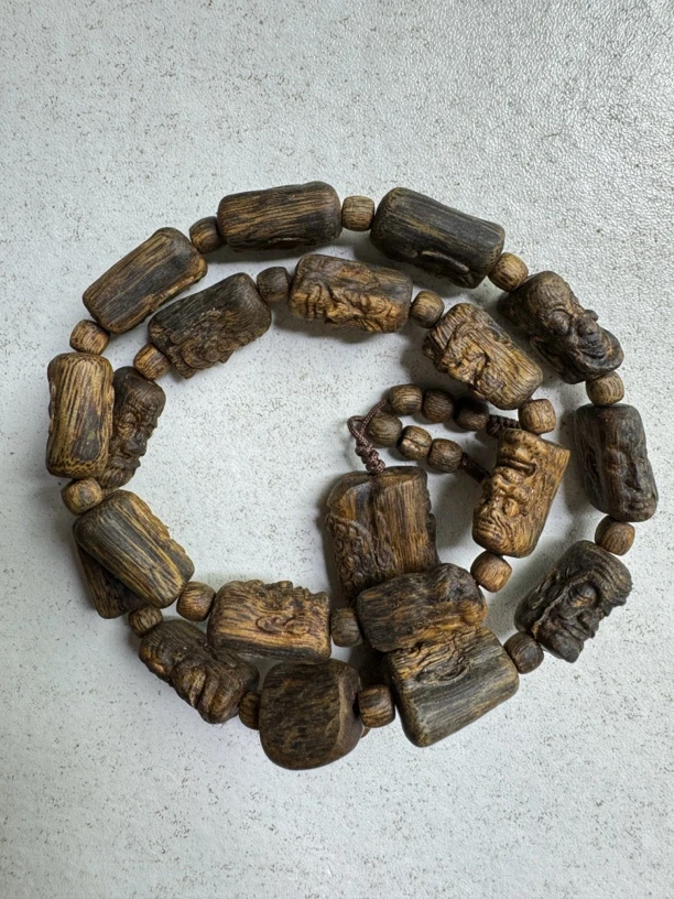 奇楠沉香十八罗汉多圈多样性发1