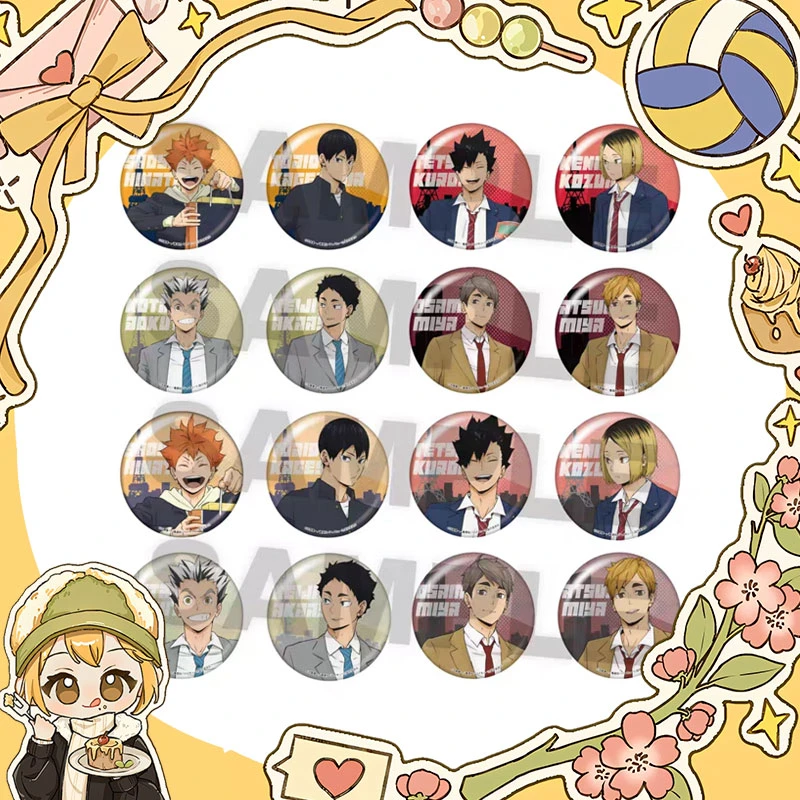 排球少年 东京塔联名吧唧日谷盲盒徽章（默认代拆）