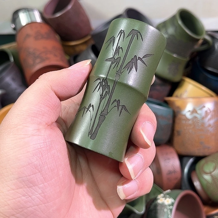 茶杯紫砂全手工紫砂主人杯