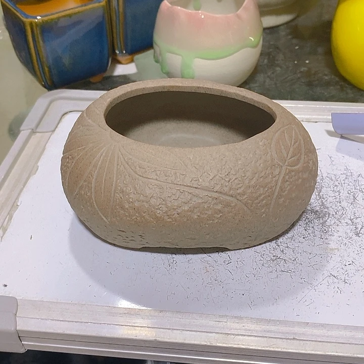 摆件水培盆无孔不打孔