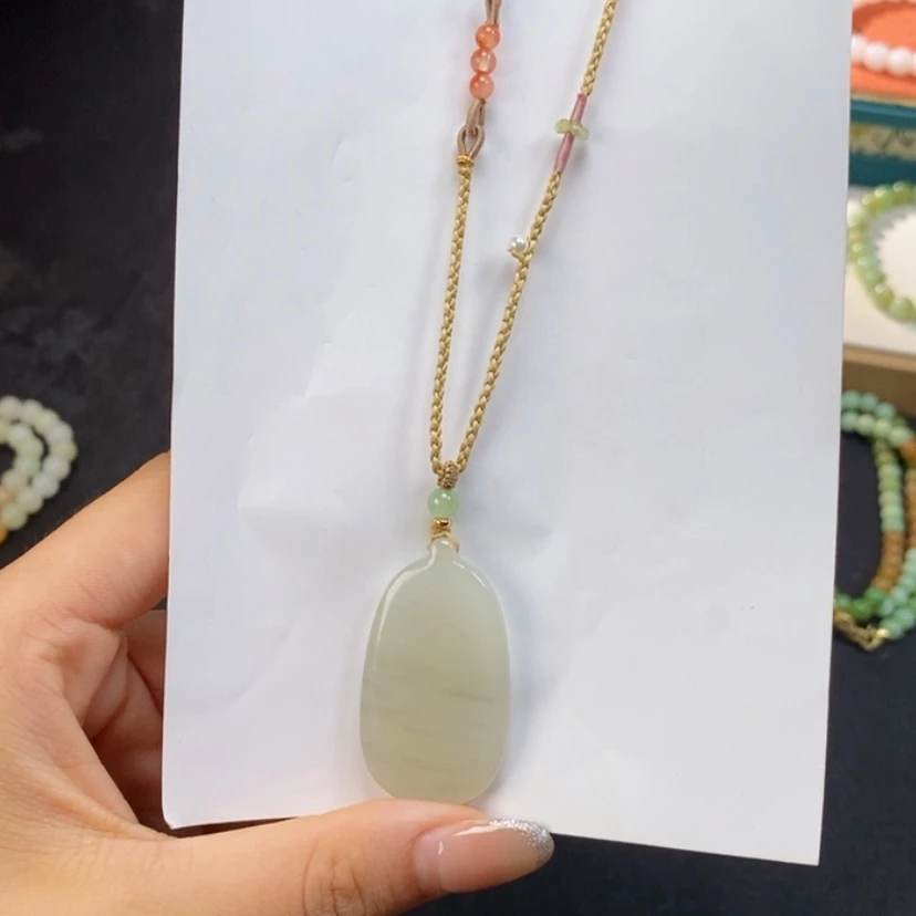 【闪购商品】未镶嵌手链和田玉（糖玉）