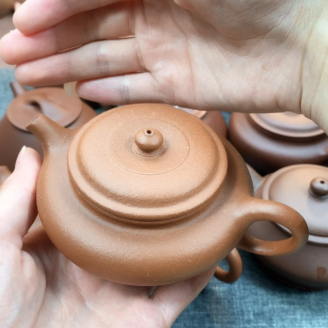 茶壶紫砂大彬虚扁 降坡泥 周宜君