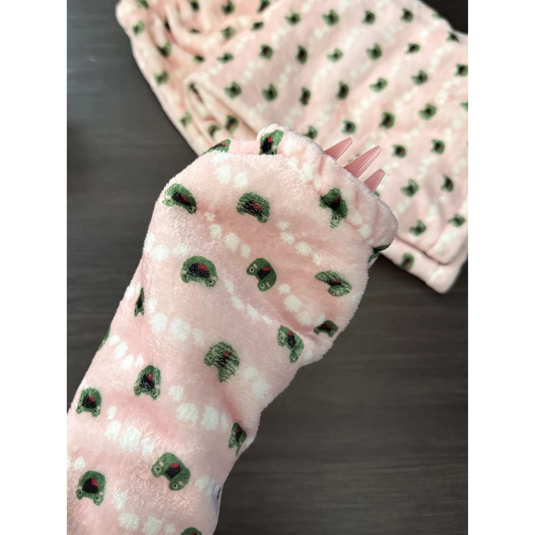 【DMXJ大梦想家】甜美卡通长袖法兰绒睡衣女秋冬新款加厚家居服套装