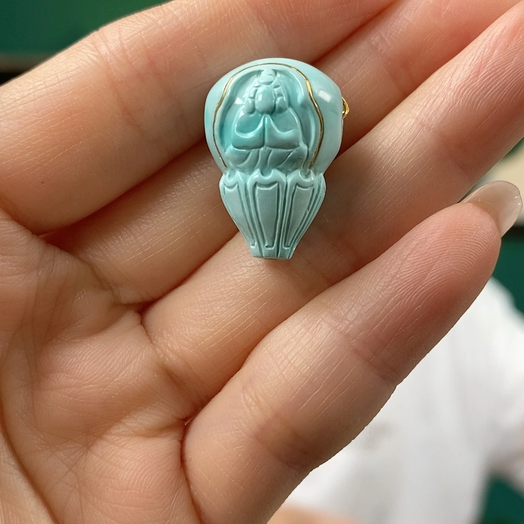 未镶嵌绿松石珠宝奇石