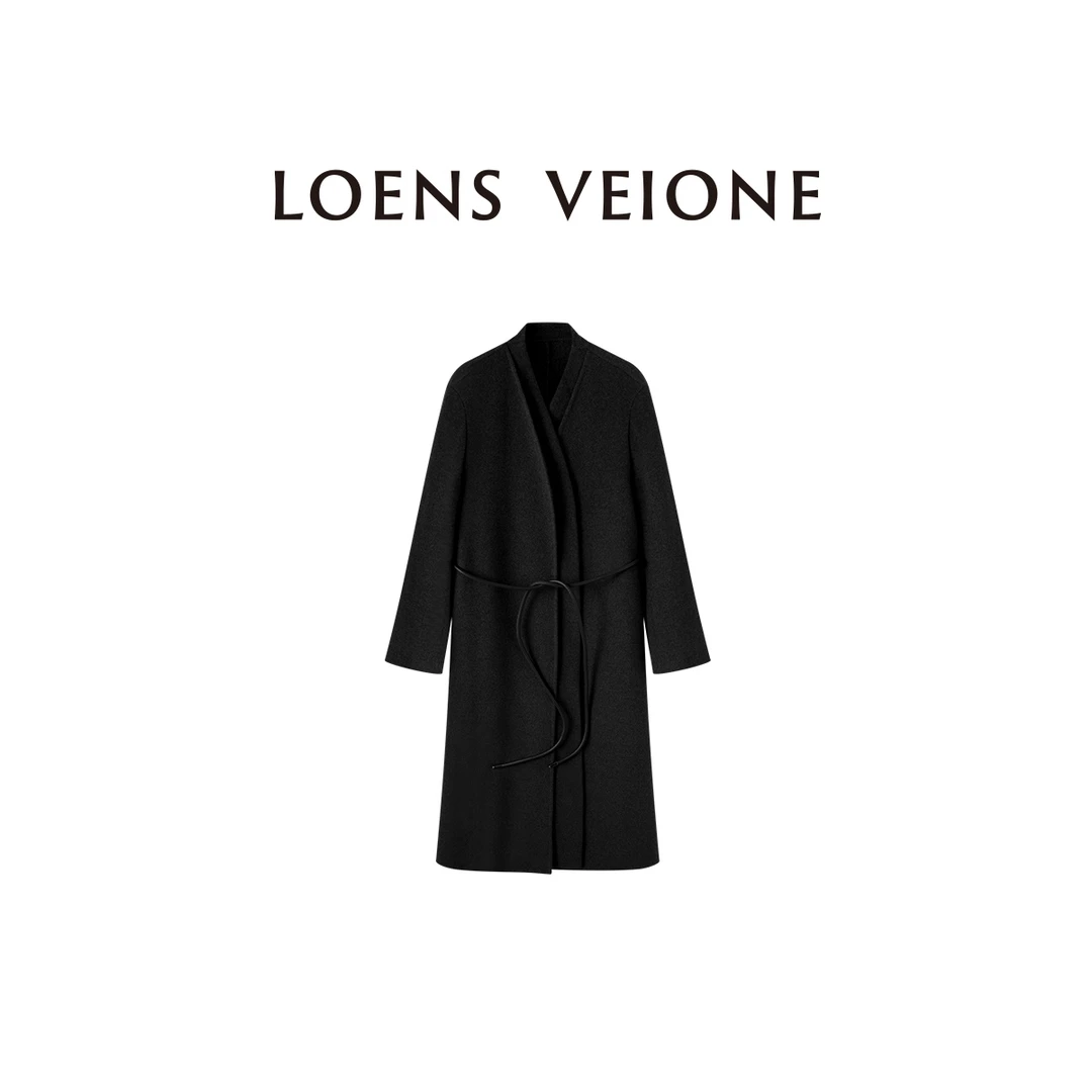 LOENS VEIONE/罗拉【羊绒】桑蚕丝+澳洲绵羊毛时尚大衣24CVDK0076Y