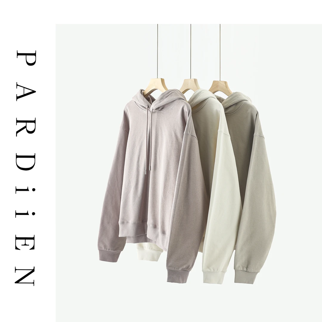【北总严选】帕迪恩百搭抽绳连帽套头卫衣QD007