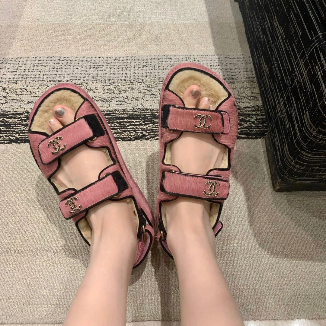 未使用 Chanel/香奈儿 凉鞋/38.5码/XspA4530