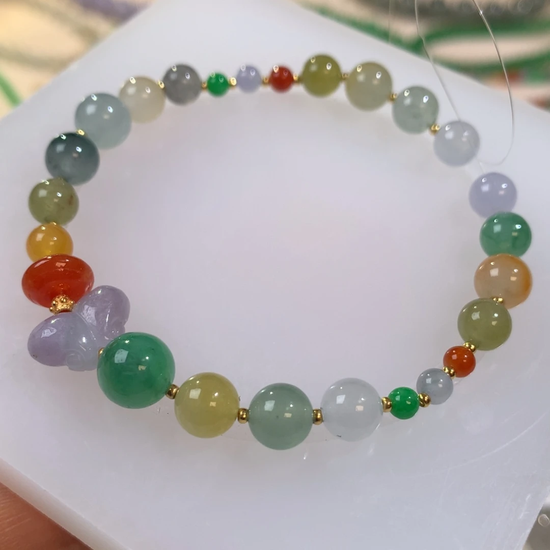 散珠翡翠特色蝴蝶多宝 宠粉价