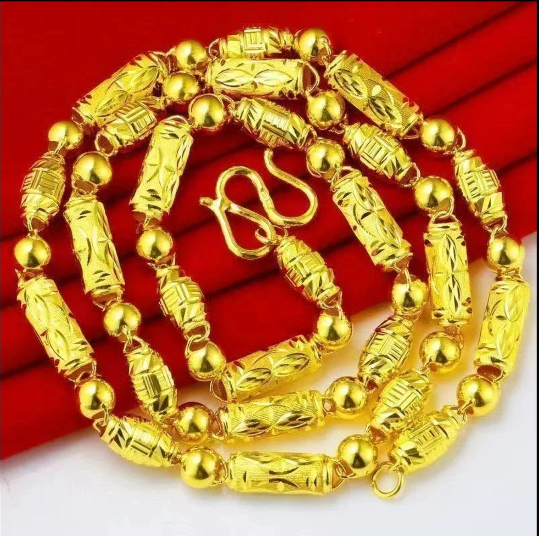 合金项链 霸气男款男合金全家福民族风不掉色饰品中国风