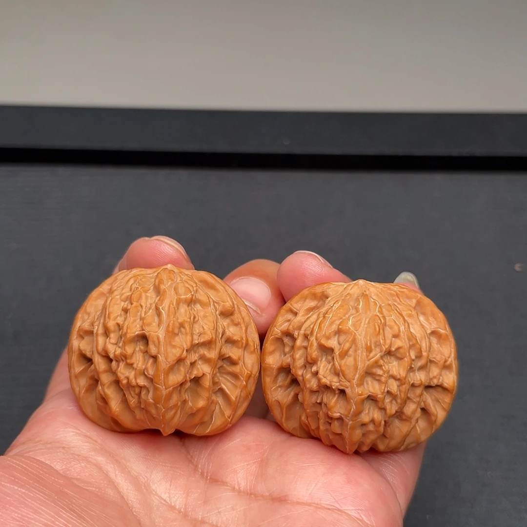把件猴头核桃40×38全品头茬平谷山地一代磨盘XM3530