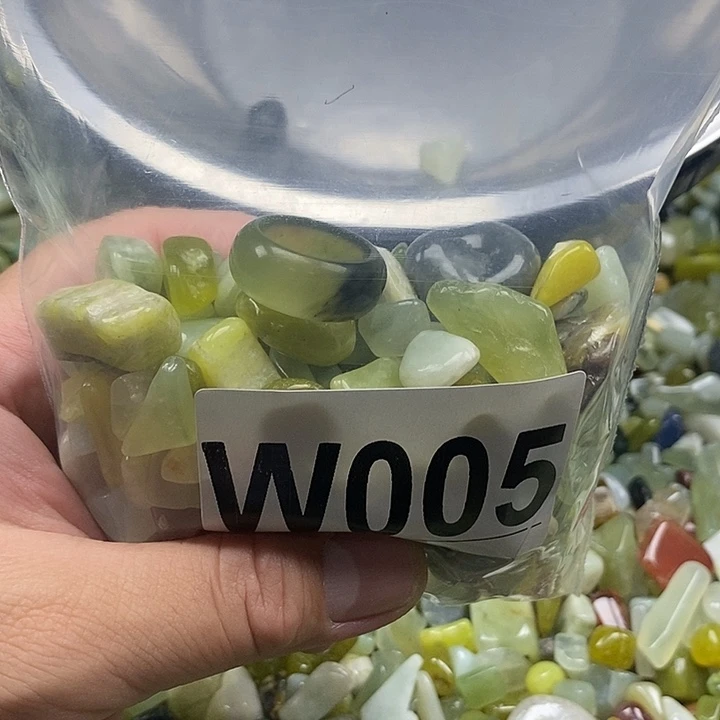 未镶嵌蛇纹石玉鱼缸石