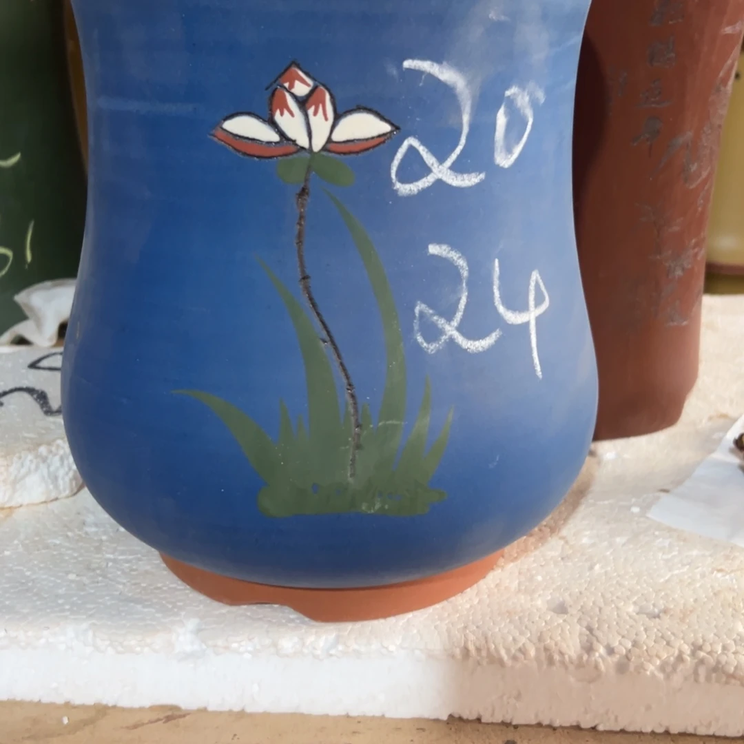 宜兴川阁紫砂花盆单个