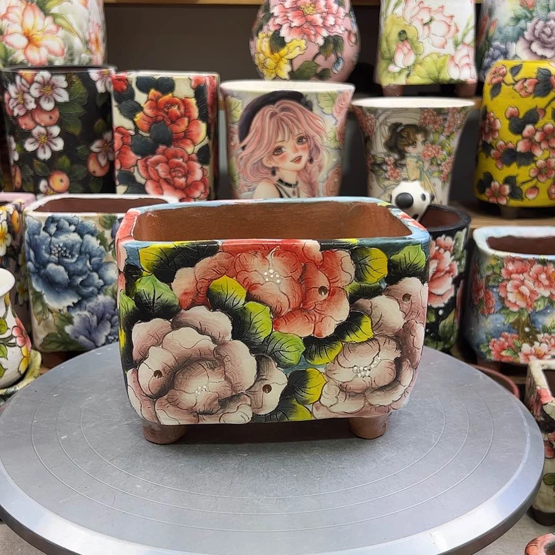 家***！景德镇炫彩手绘景德镇炫彩手绘