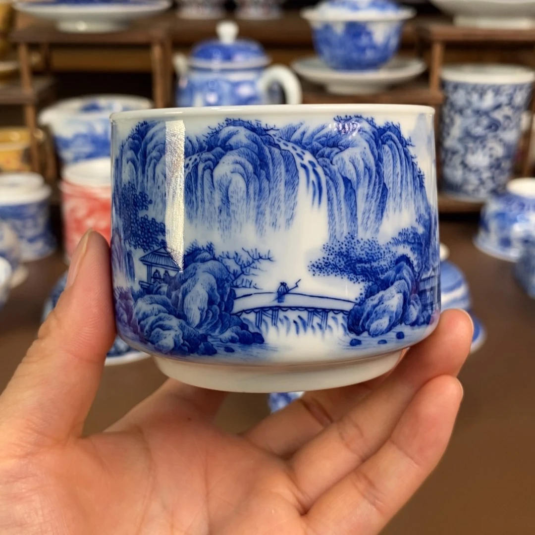 杯景德镇陶瓷手工手绘