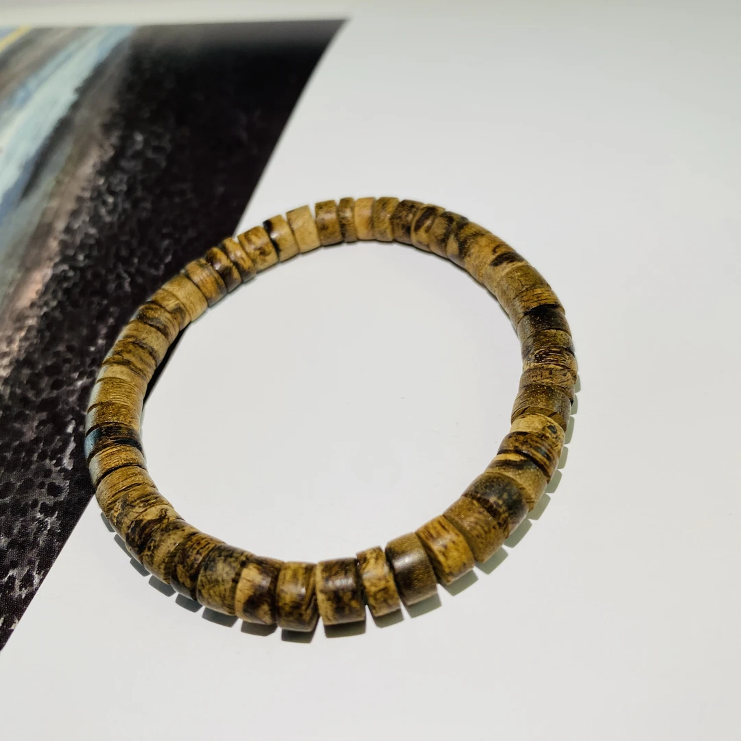 沉香【新人福利】老料沉香手串LWL33L16Q08-0.6桶珠单串