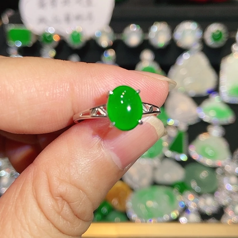 【闪购商品】未镶嵌戒指翡翠天然翡翠