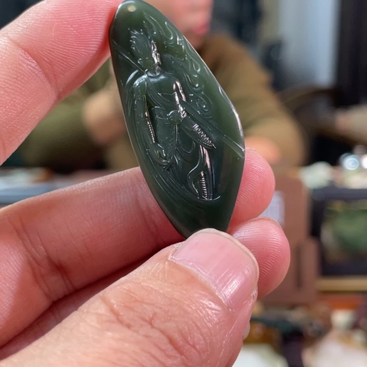 颈饰未镶嵌和田玉