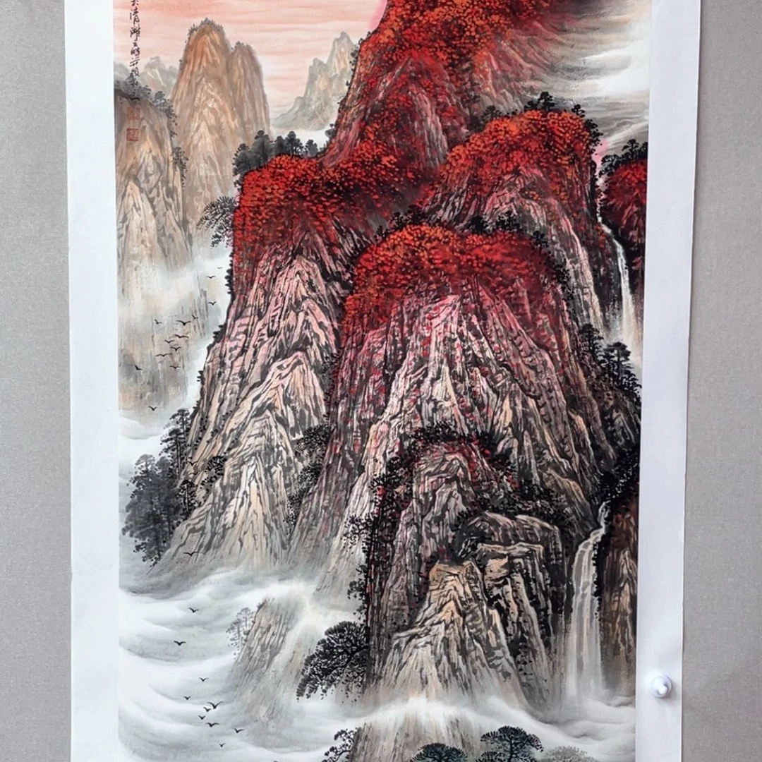 国画刘国斌老师作品欣赏