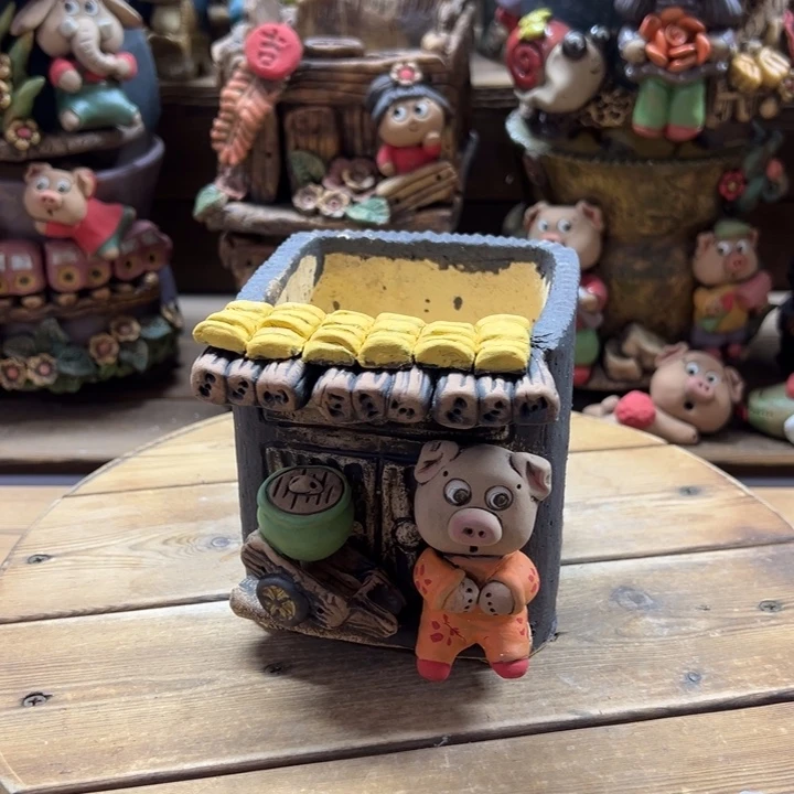 嘻哈多肉花盆百搭