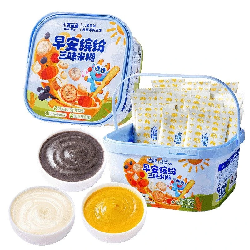 小鹿蓝蓝早安缤纷三味米糊