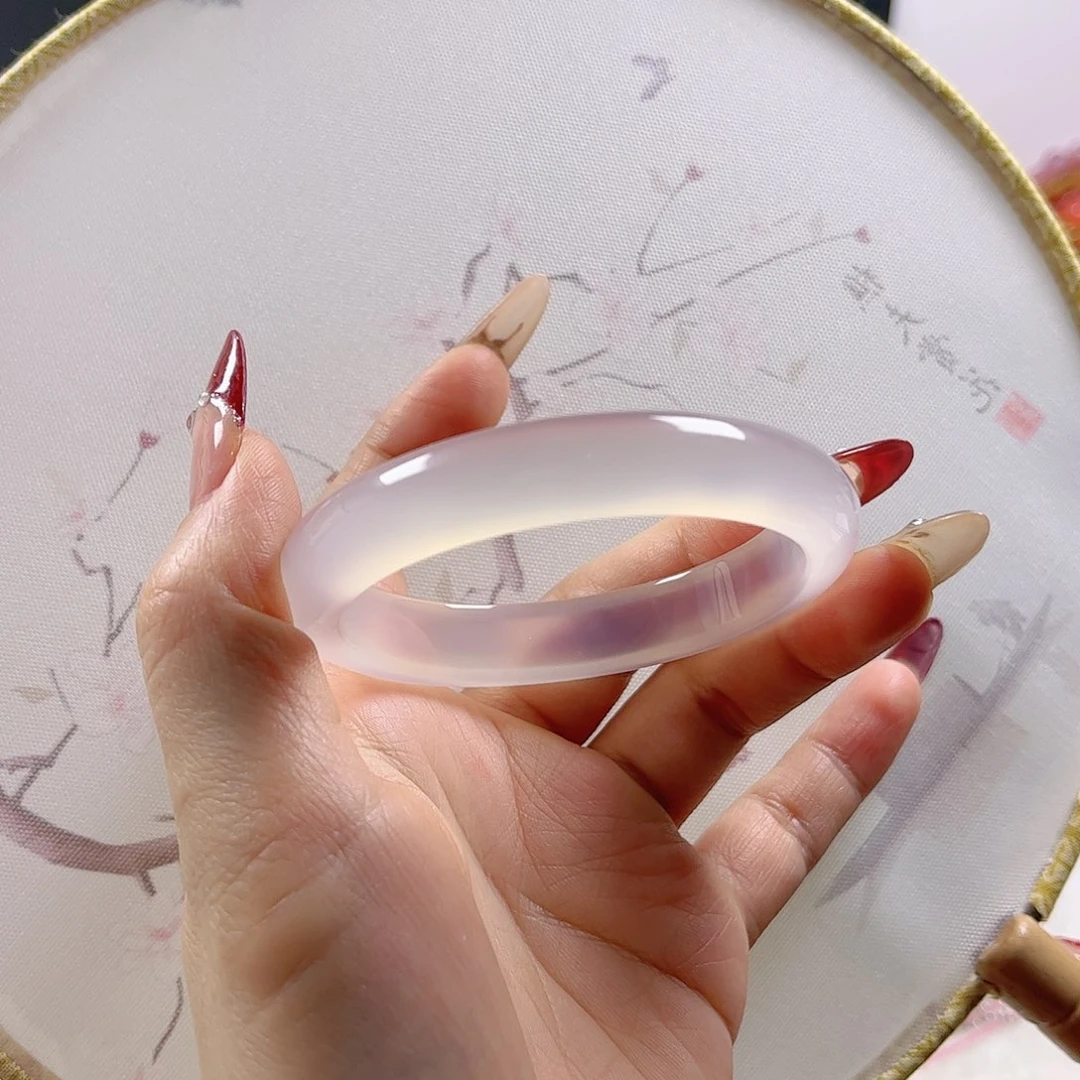 玛瑙/玉髓手镯未镶嵌鱼*摆