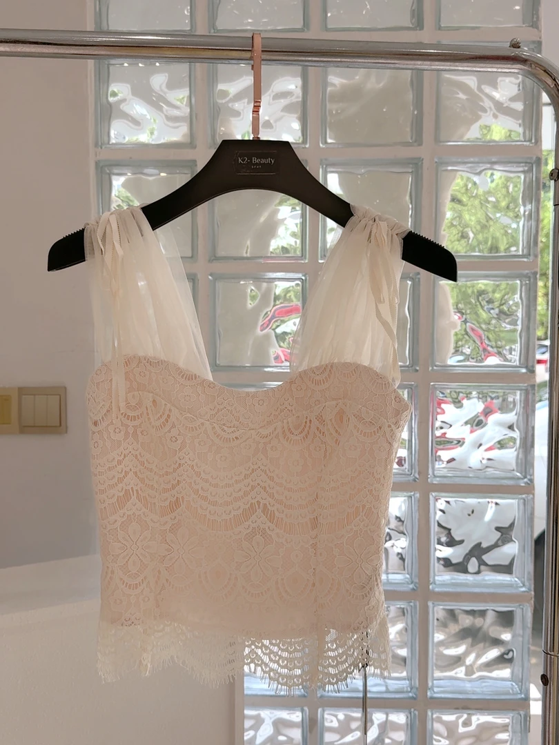 唐琪女装【054】蕾丝背心上衣