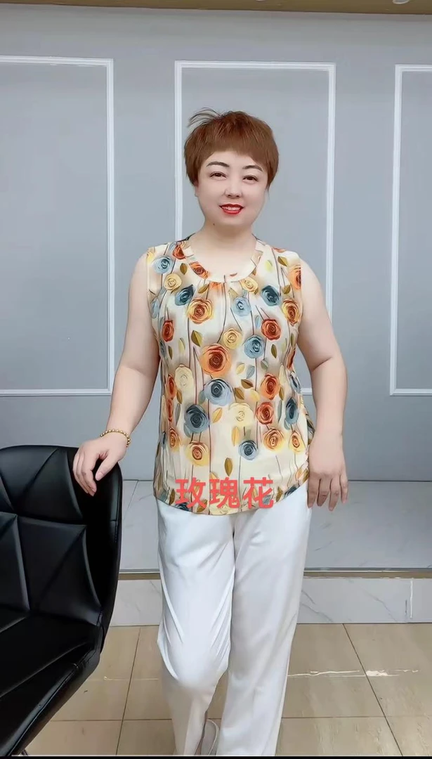 大码空调衫女士时尚夏季百搭背心