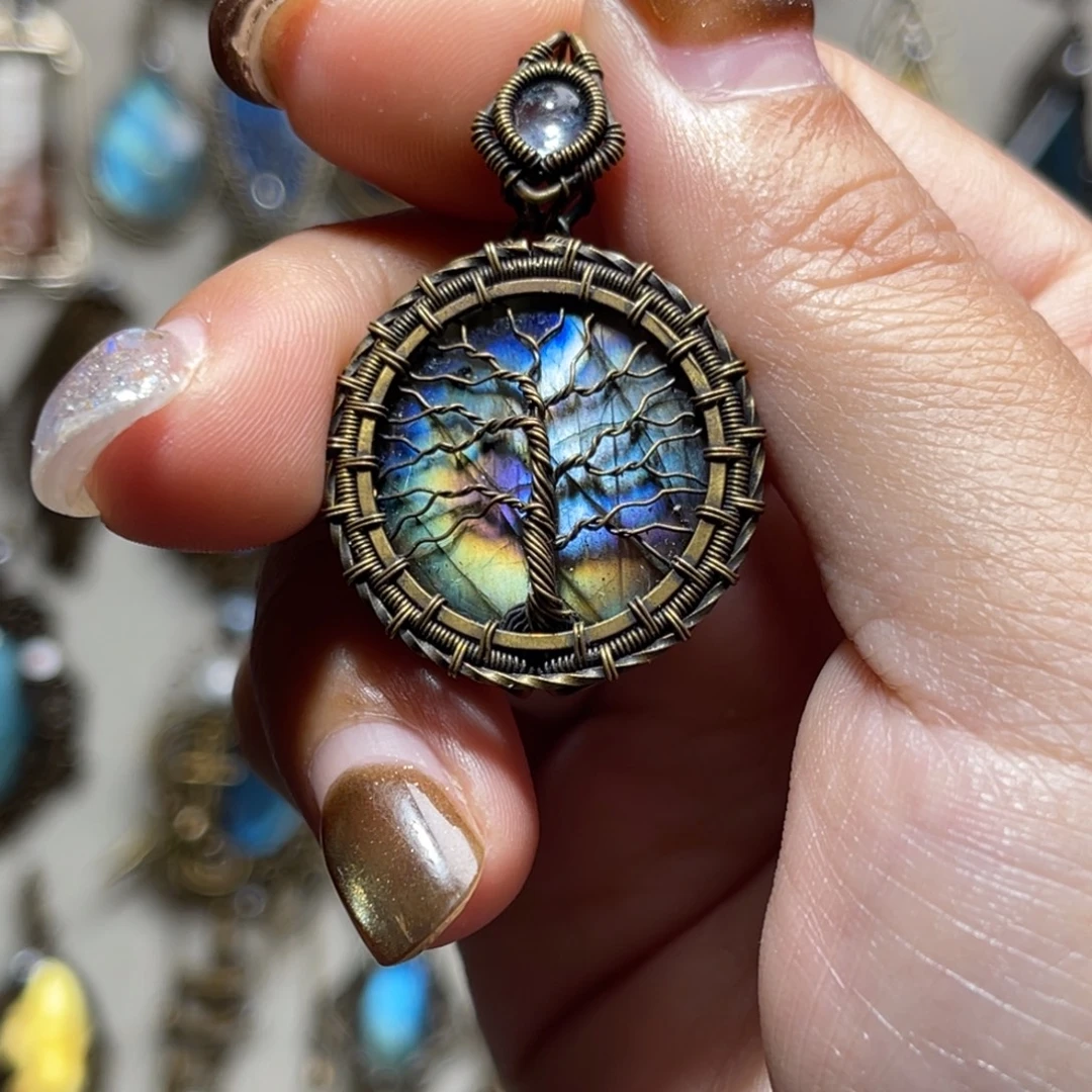 编织品手工编织生命树