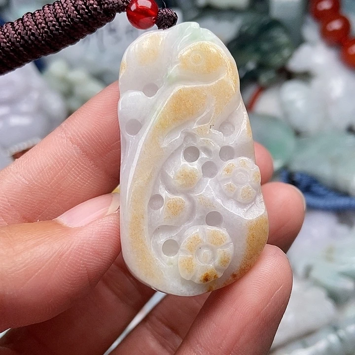 未镶嵌挂件翡翠翡翠