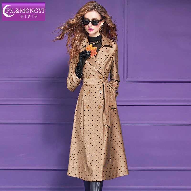 菲梦伊原创新款时尚风衣外套66585