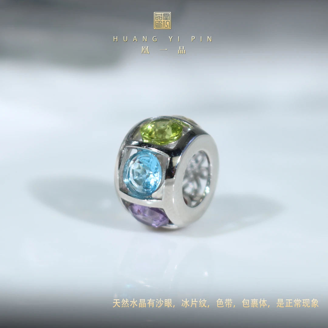 【凰一品】 五行多宝路路通S925（配皮绳）