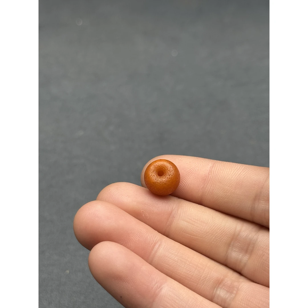 Y6741天然原矿蜜蜡 老蜡墩子 10.8*8mm抖音基地质检发货