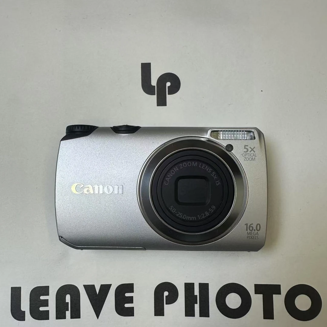 9新 Canon/佳能 佳能A3300 1600w像素 5倍变焦 二手商品ON退换