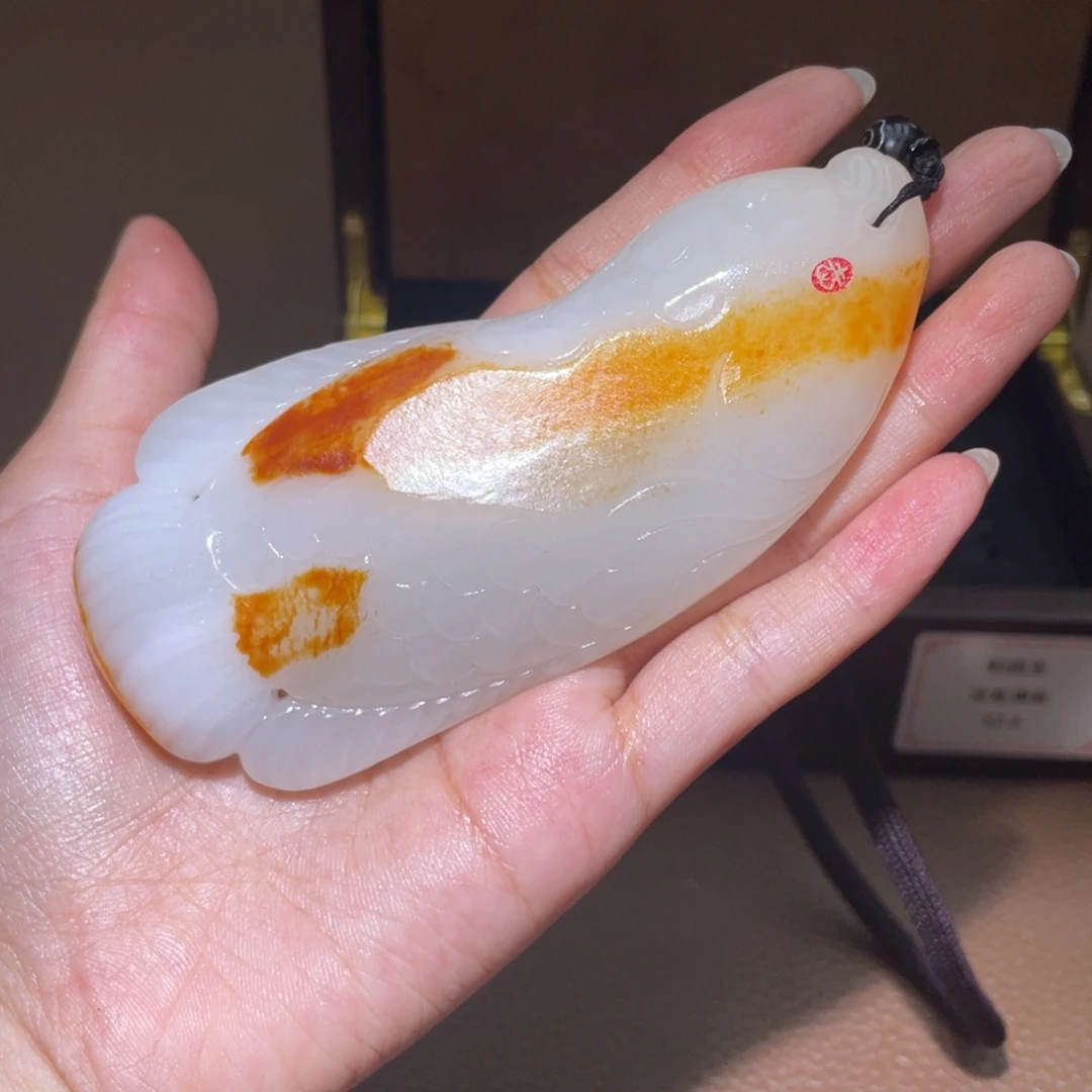 和田玉未镶嵌颈饰D2