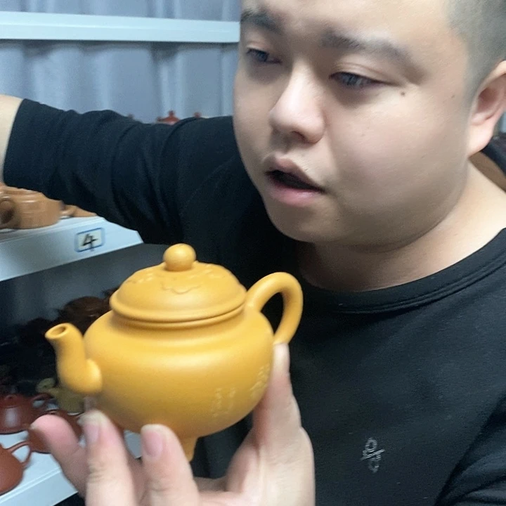 紫砂茶壶仍然让他柔软