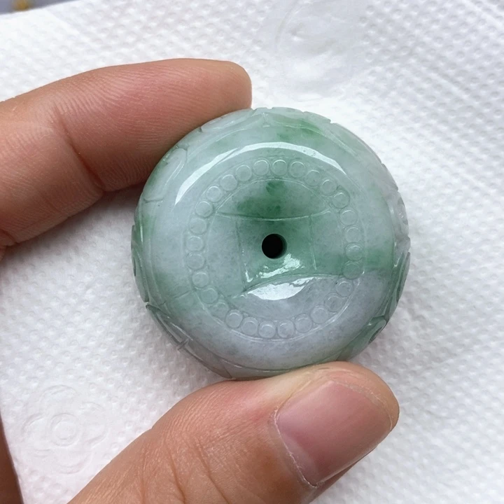 颈饰未镶嵌翡翠天然缅甸翡翠