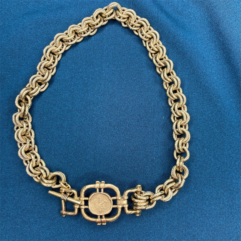 合金项链 JW重工OT扣项链2-12【2070221-012】