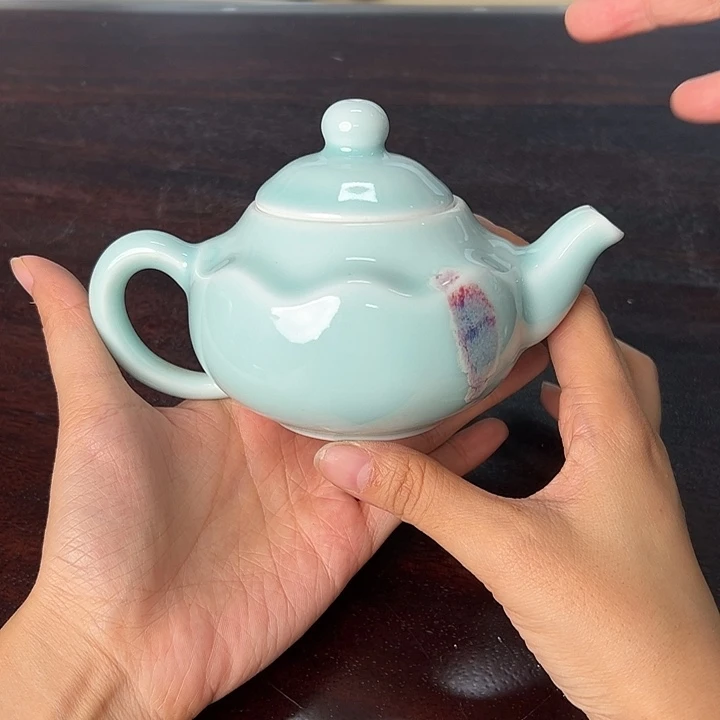 龙泉云间青瓷小米茶器