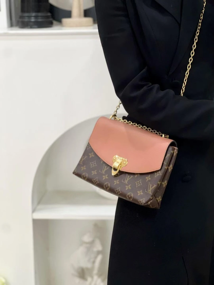 95新 LouisVuitton/路易威登 98新/lv传奇信封粉盖/优品