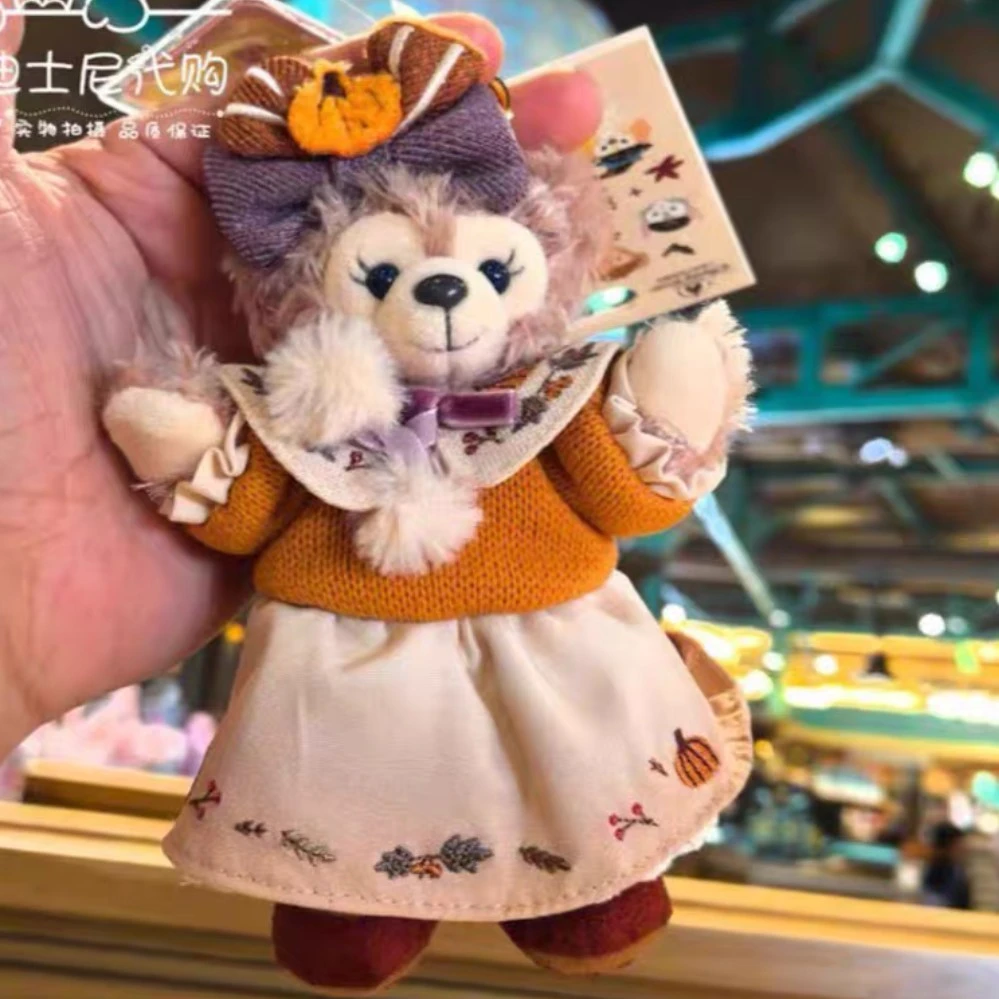 上迪乐园正品 秋日雪莉玫毛绒挂件