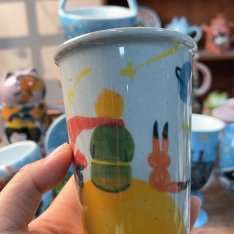 炉景德镇釉下手绘陶瓷