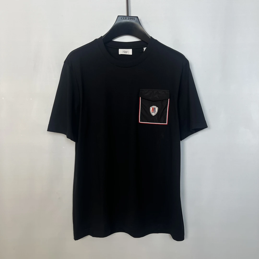 CRCR  简约大气口袋装饰圆领T恤 CR2521YT011 10