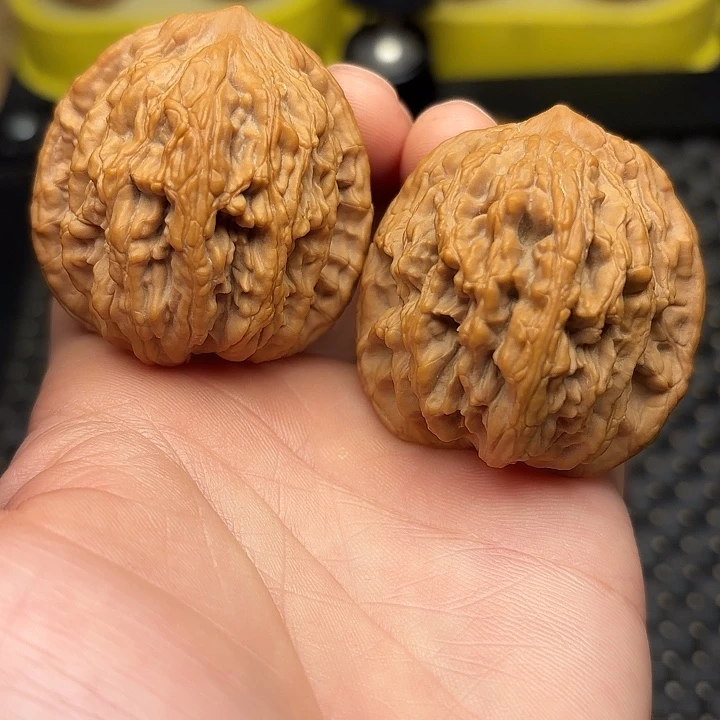 吊坠文玩核桃42全品麦穗虎头
