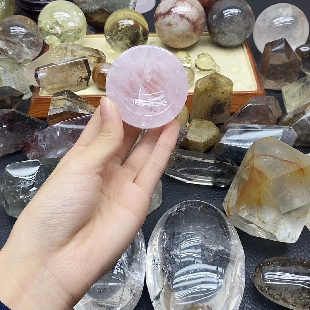 水晶未镶嵌珠宝半成品74水晶石