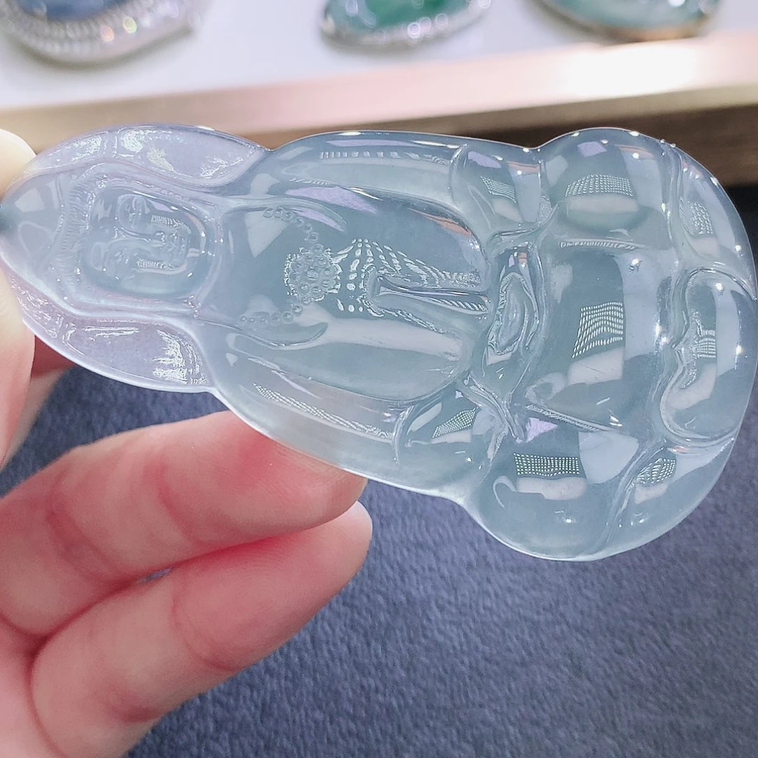 翡翠未镶嵌挂件翡翠