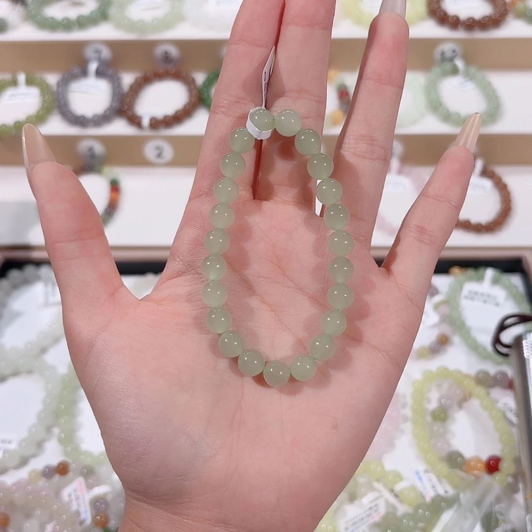 彩***虹未镶嵌手链和田玉h